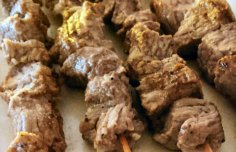 Amazing and Easy Beef Skewers