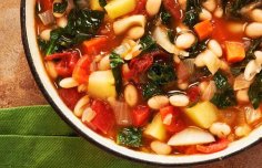 Collard Greens and Bean Soup