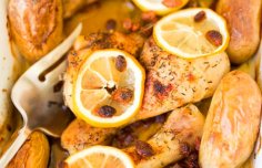 Yum Roasted Chicken Legs with Potatoes