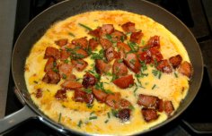 Chouriço or Linguiça Omelette