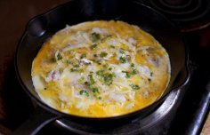 Yummy Salt Cod Omelette