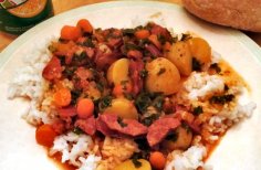 Chouriço Stew with Green Beans