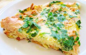 Delicious and Healthy Salmon Omelette 