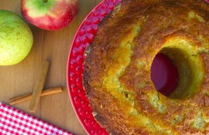 Yummy Yogurt, Apple and Cinnamon Cake