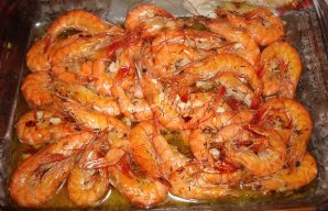 Delicious Lemon Roasted Shrimp