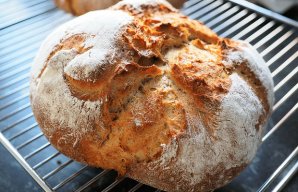 Yum Homemade Crusty Bread