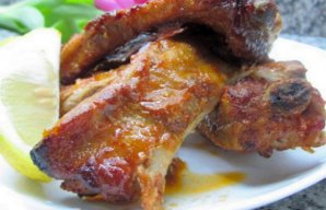 Marinated  Roasted Pork Ribs