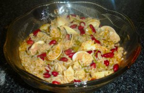 Delicious Bean Rice with Clams