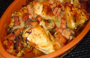 Delicious Chicken with Bacon