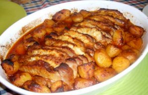 Tender Pork Loin with Pineapple