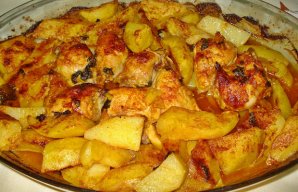 Yum Roasted Chicken and Potatoes