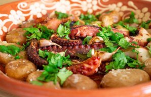 Roasted Octopus and Potatoes