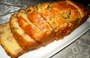 Easy Bacon and Olive Bread