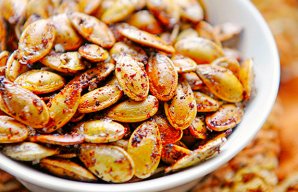 Portuguese-Style Roasted Pumpkin Seeds