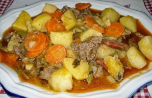 Yum Veal and Vegetable Stew