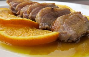 Delicious Fried Orange and Honey Duck