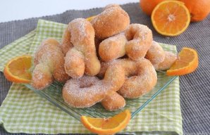 Delicious Fried Orange Donuts