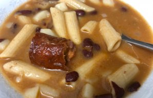 Paula's Sour Soup  (Sopa de Azedo)