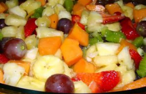 Sandra's Fruit Salad with Port