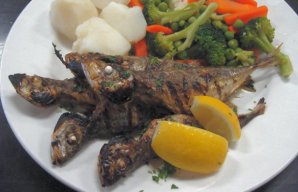 Delicious Grilled Horse Mackerel