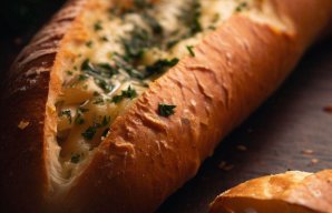 Delicious Parsley and Garlic Bread