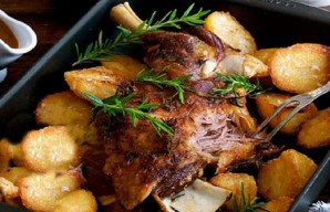 Roasted Lamb with Potatoes