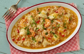 Flavorful Fish and Shrimp Rice