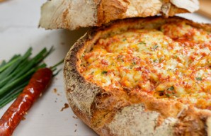 Cheese and Linguiça Bread