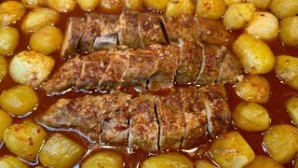 Nancy's Pork Tenderloin with Roasted Potatoes