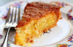 Delectable Moist Coconut Tart