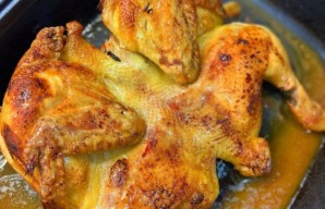 Butterflied Oven Roasted Chicken