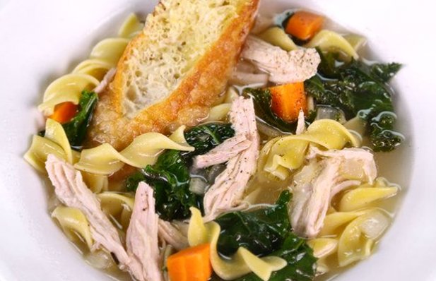 Healthy Turkey and Kale Soup