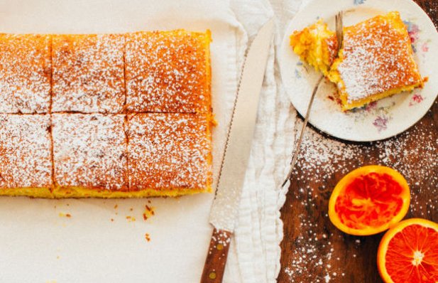 Buttery, Delicious and Quick Orange Cake