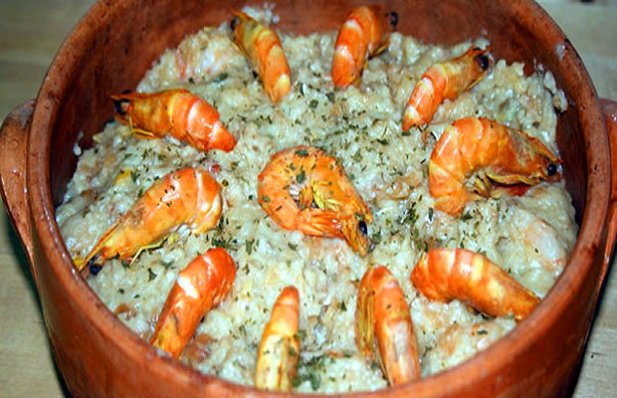 Delicious Shrimp and Bread Soup