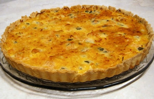 Salmon Tart (Tarte de Salmão)