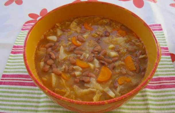 Traditional Alentejo Bean Soup 