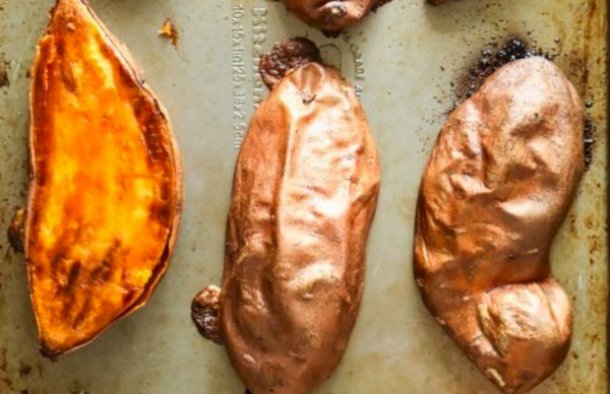 Baked Sweet Potatoes (Batata Doce Assada)