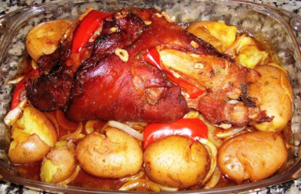 Smoked Pork Shank Roast