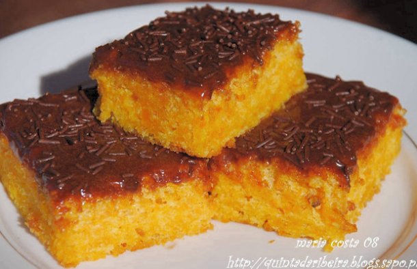 Carrot Squares (Quadrados de Cenoura)