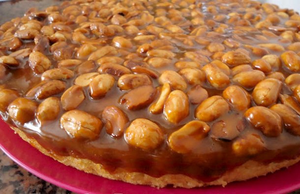 Peanut Tart (Tarte de Amendoim)