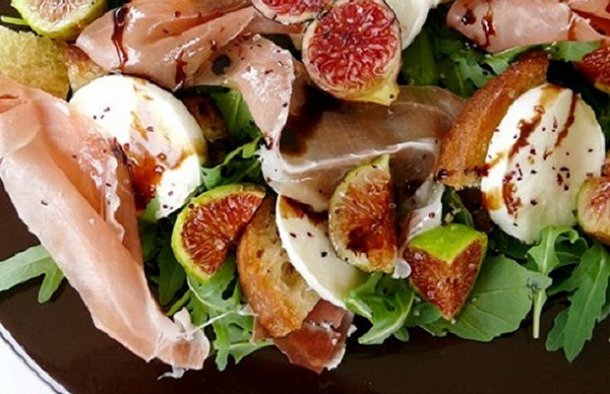 Smoked Ham and Fig Salad