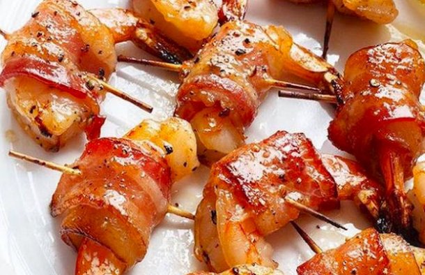 Delicious Shrimp with Bacon Appetizers 