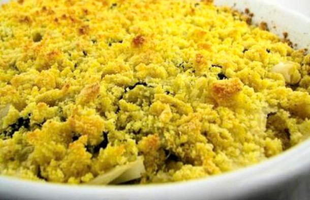 Bacalhau com Broa de Milho