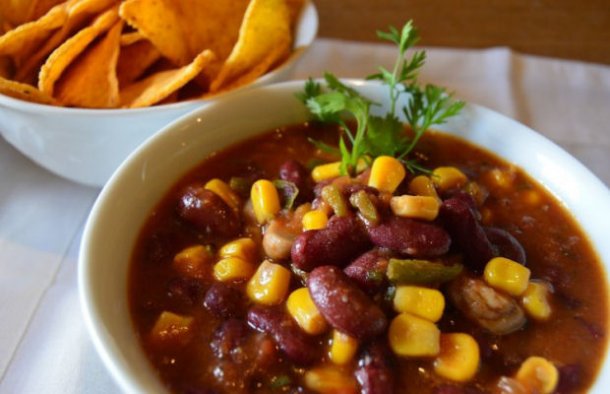 Vegetarian Chili (Chili Vegetariano)