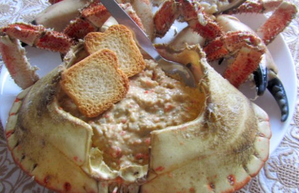 Stuffed Crab (Santola Recheada)