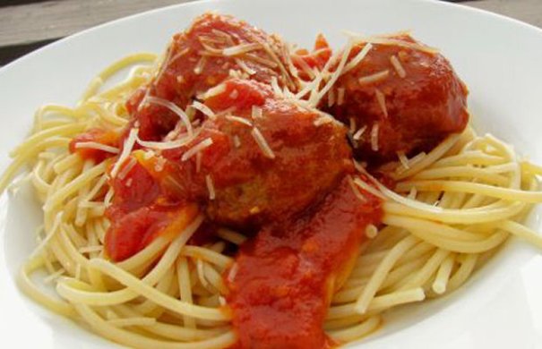 Gorete's Yum Italian Spaghetti and Meatballs