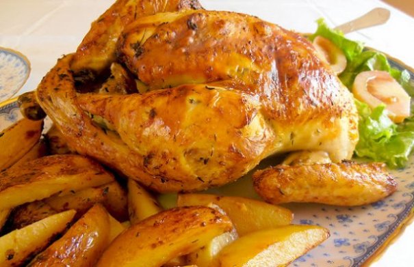 Tasty Roasted Chicken (Frango Assado)