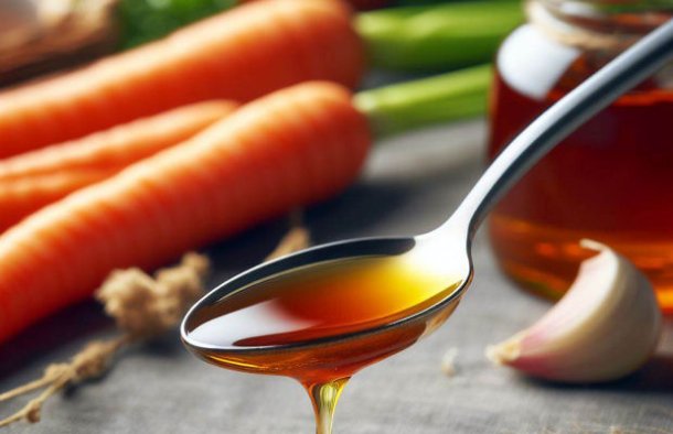 Carrot Syrup for Cough, Flu and Colds