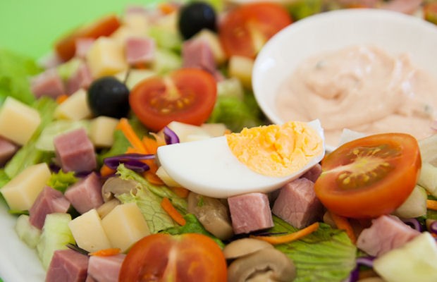 Ham and Cheese Salad (Salada de Fiambre)