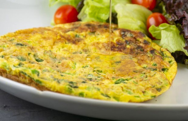 Paula's Yummy Onion Omelette